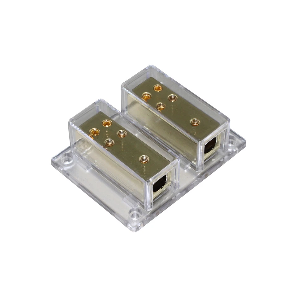 A4A 2X4 Gauge To 8 X 8 Gauge Power/Ground Distribution Block Car Audio SKPD-12 - Image 2 of 4