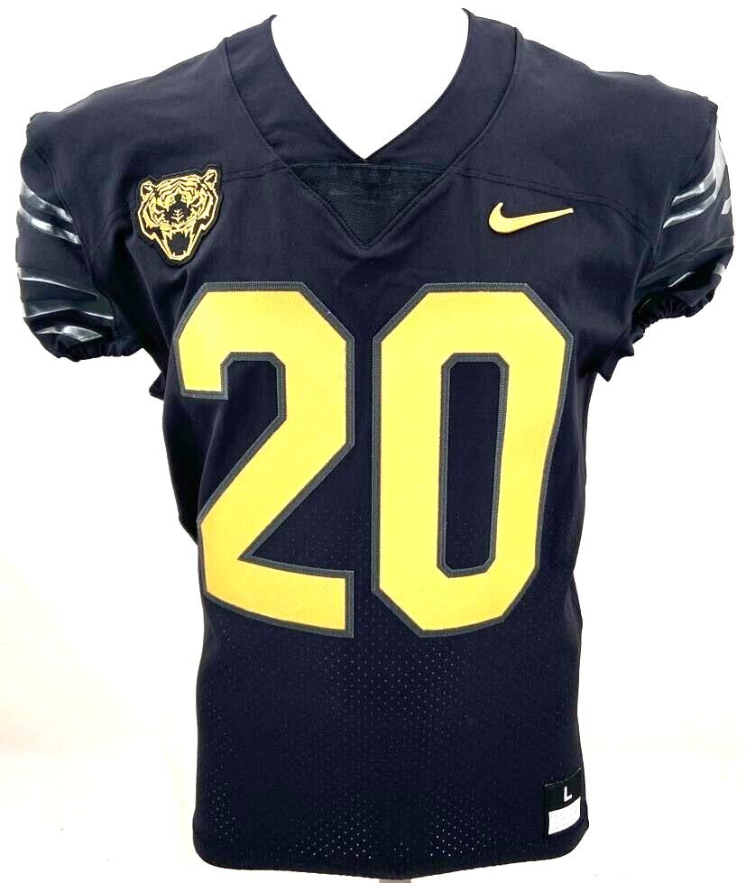 NEW Nike Vapor Untouchable tiger #20 SS Black Gold Football Jersey