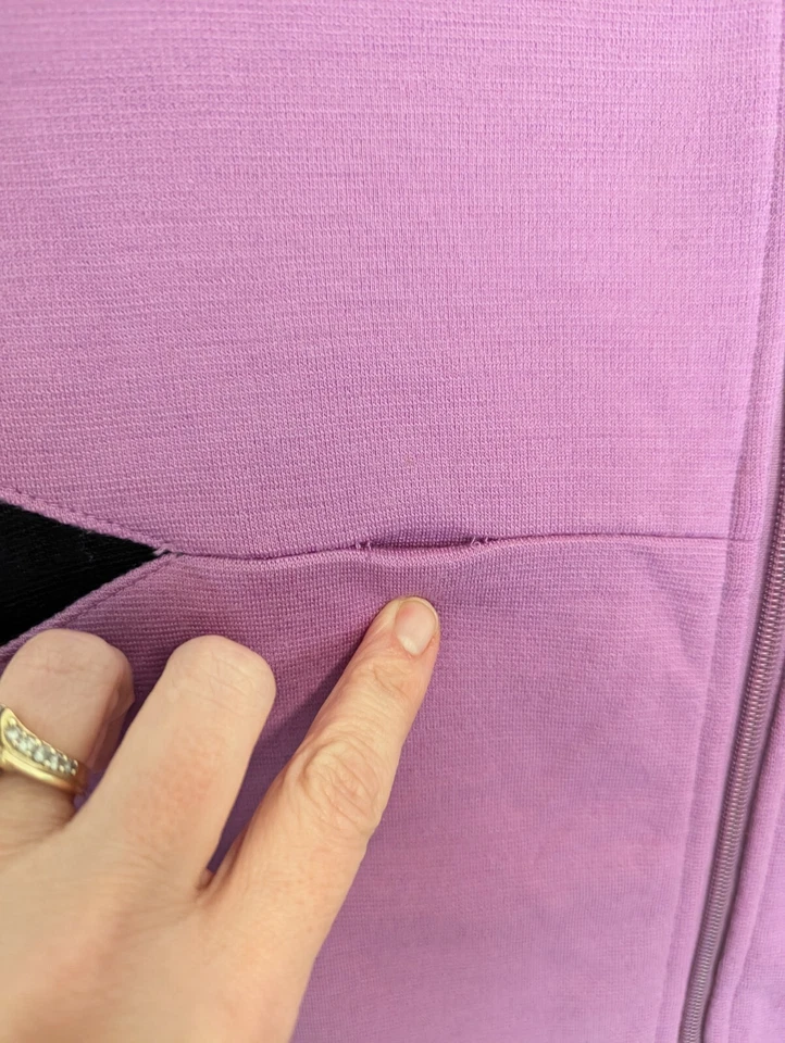 Ibex Vest Womens Small Purple Merino Wool Lightweight Outdoor Hiking Camping - Image 2 of 4