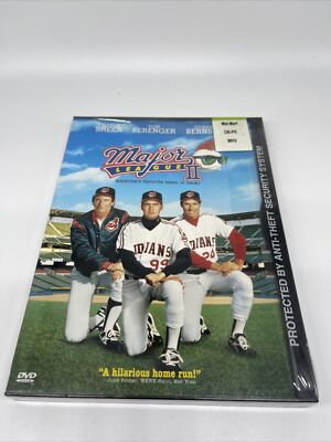 Major League II 2 (DVD, 2000) Charlie Sheen, Tom Berenger, Corbin Bernsen NEW