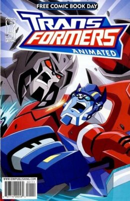 FCBD TRANSFORMER ANNIMATED (2009) VF/NM IDW