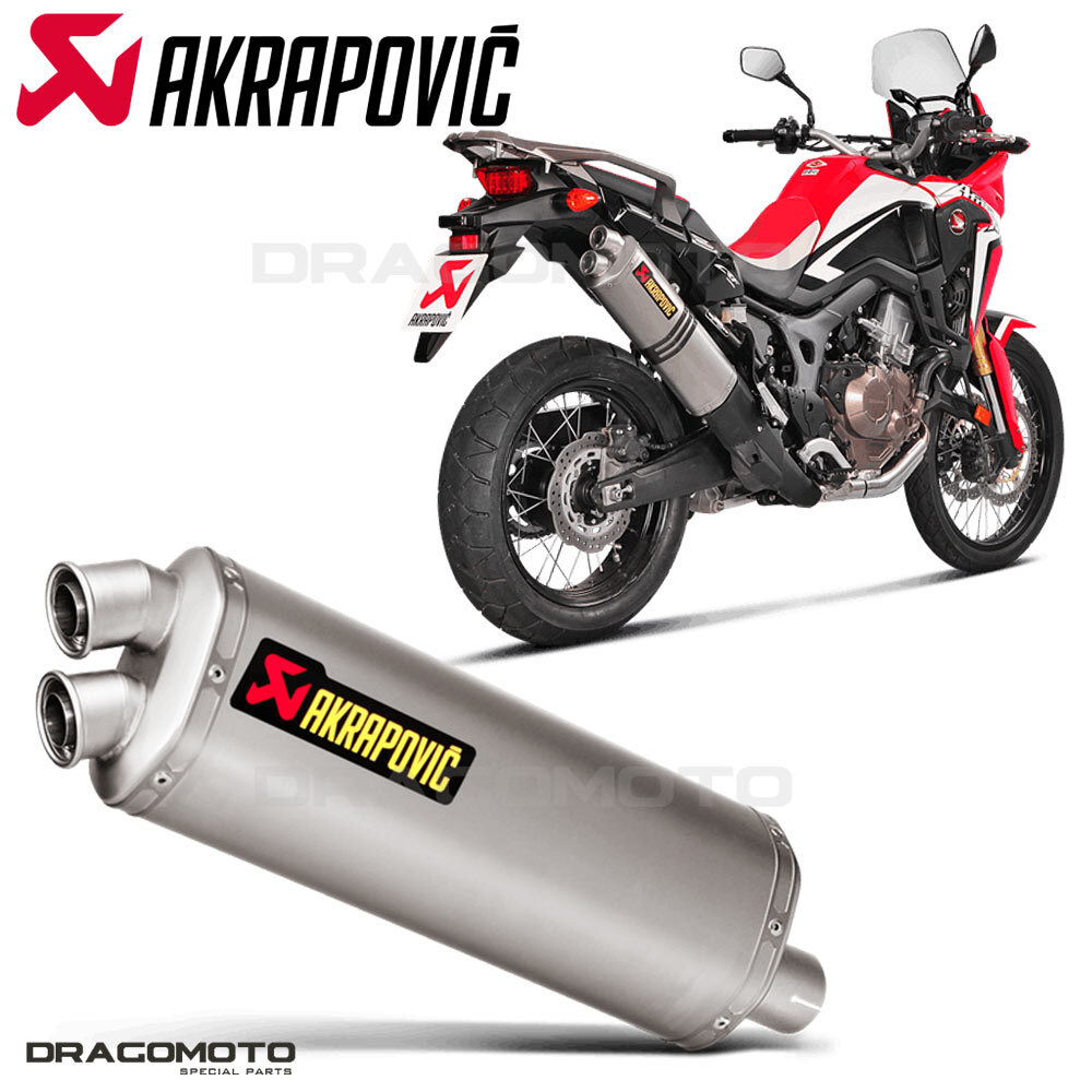 HONDA CRF 1000 L Africa Twin 2016-2019 Exhaust AKRAPOVIC Titanium