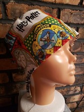 HARRY POTTER HANDMADE SURGICAL SCRUB CAPS