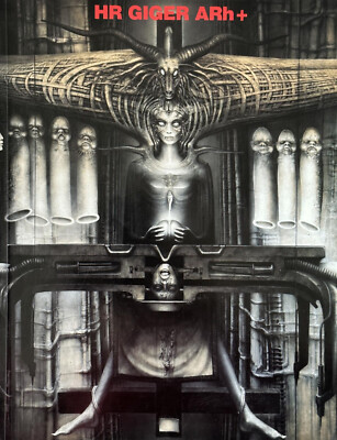 Buch Kunst HR GIGER ARh+, 95 Seiten, Taschen Verlag 1991, 30x23cm