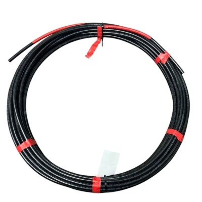 80' New Super Slick Elite 1/0 Black Stranded Aluminum Cable Electrical Wire