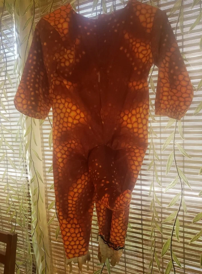 Dinosaur Costume Baby Toddler Kids Triceratops Halloween Fancy Dress Youth Large - Image 3 of 4