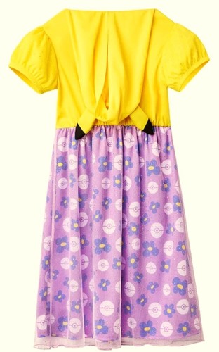 Nuevo PIKACHU Fantasía Camisón con Capucha Niñas 8 10 POKEMON Disfraz Pijama Brillante - Imagen 3 de 5