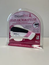 Paperpro Pink Ribbon Desktop Stapler - Breast Cancer Awareness - 20 Sheets