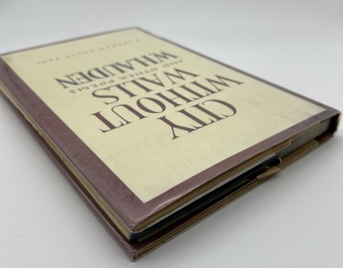 City Without Walls W.H. Auden 1969 1st Ed 1st Printing HC Ex-Library Poetry Book - Picture 19 of 19