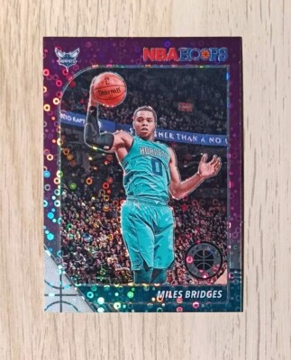 Miles BRIDGES Purple Dsco 2019-20 Panini HOOPS PREMIUM #20 Charlotte HORNETS