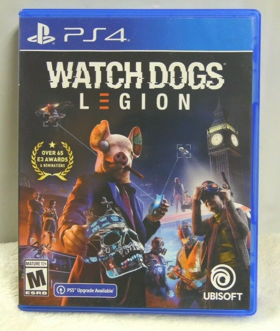 PS4 Games Watch Dogs & Watch Dogs Legion Sony Playstation 4 Ubisoft Mature  17+ | eBay