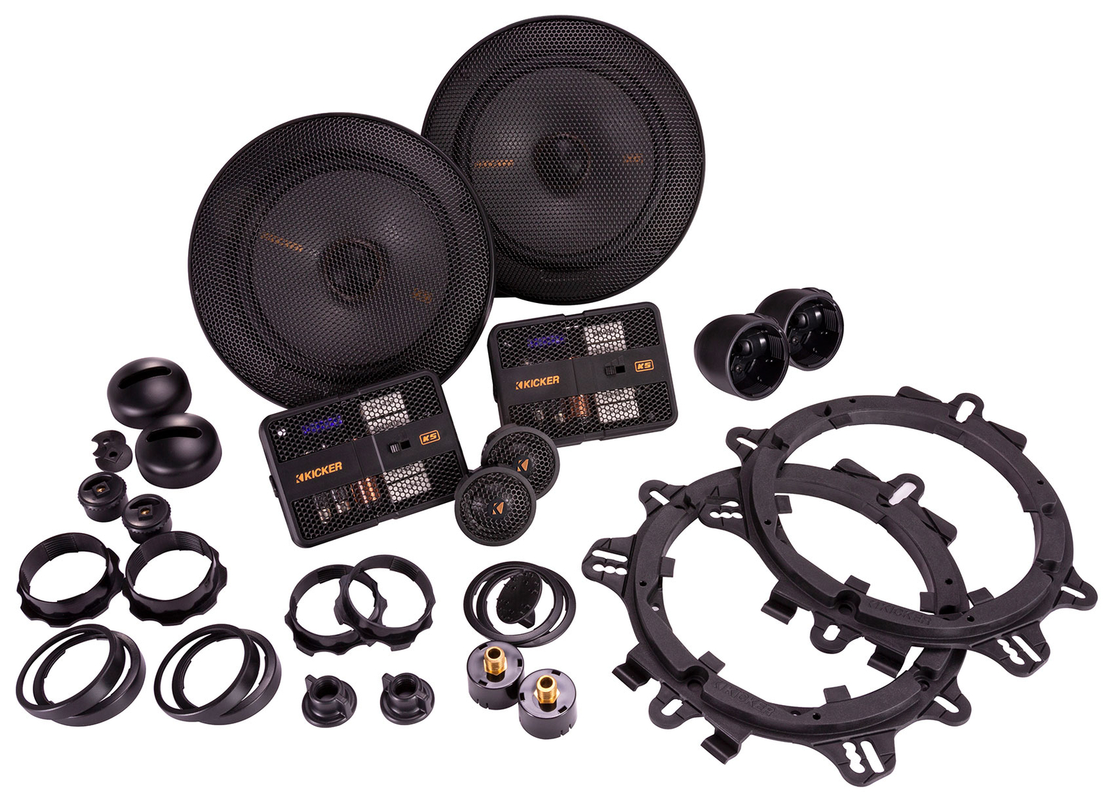 Пара коаксиальных динамиков Kicker 51KSS6504 65 Component 2 51KSSC6504 Car Audio