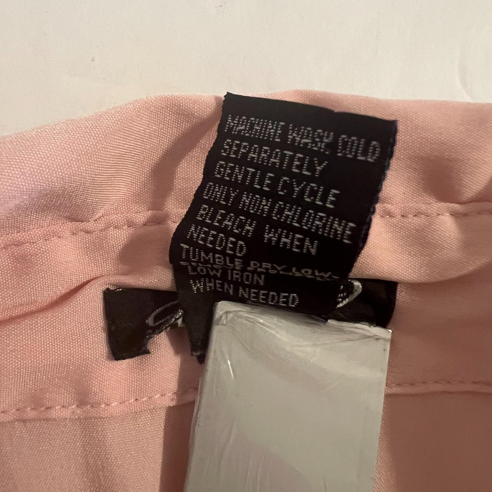 Mandee Women's Size Small Solid Pink Collared V-N… - image 5