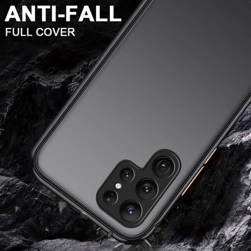 US Matt Case Kamera Abdeckung für Samsung Galaxy S22 Ultra Clearance Verkauf Neu - Bild 3 von 12