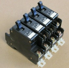 4 PCS MITSUBISHI CIRCUIT PROTECTOR TYPE CP-B 1POLE 1A 3A 10A