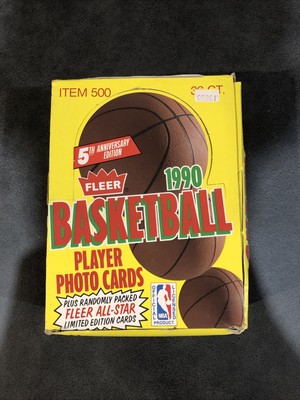 1990-91 Fleer Basketball Sealed UNOPENED BOX of 36 Packs - Michael Jordan Pippen | eBay