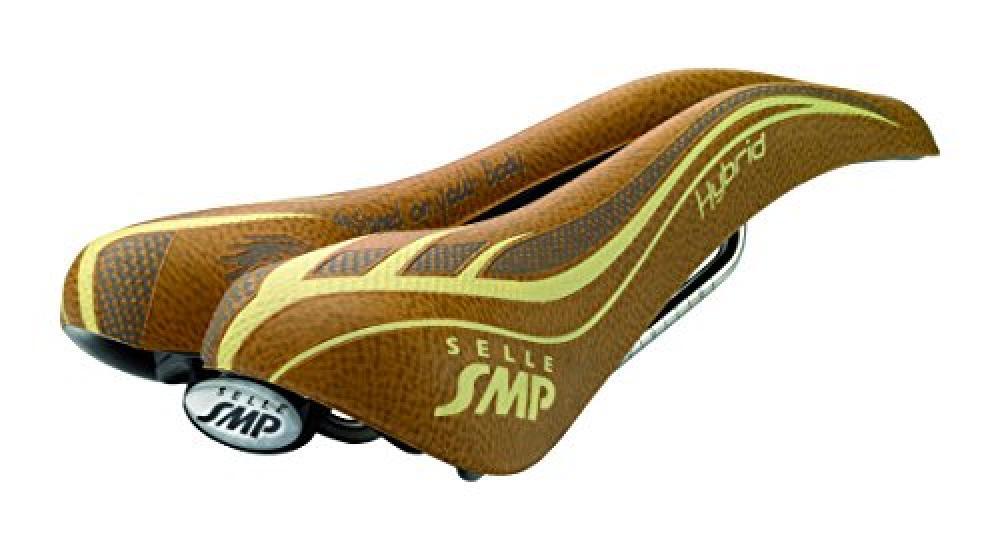 (TG. M) Selle SMP Hybrid, Sella Unisex-Adulto, Brown, M - NUOVO