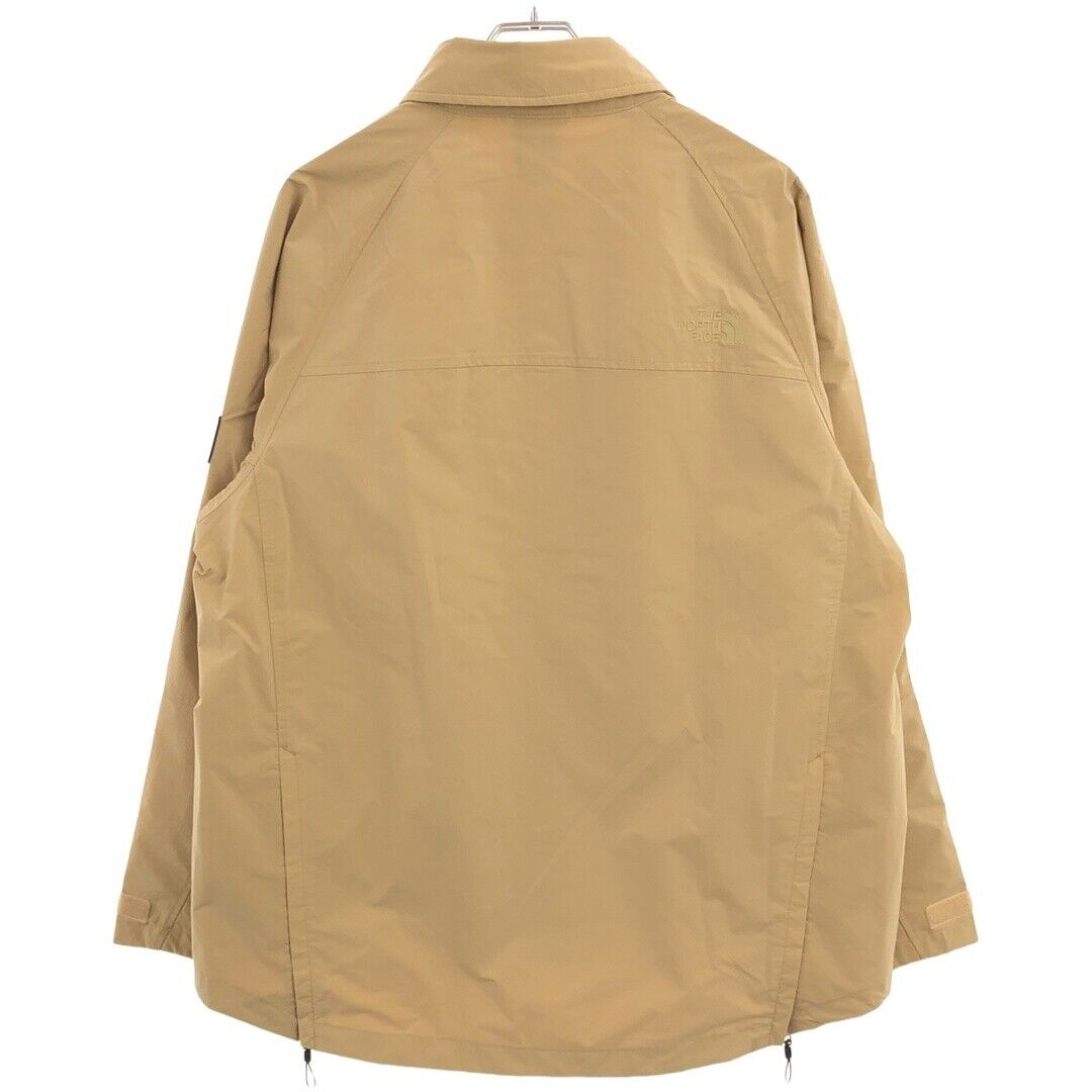 The North Face Zip Detailed Coach Jacket NF0A81KZ Beige L The North Face Zip Detailed Coach Jacket NF0A81KZ Beige L