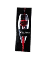 Vinturi Red Wine Aerator and Stand sold at Williams Sonoma Bar New w/ Box Gift