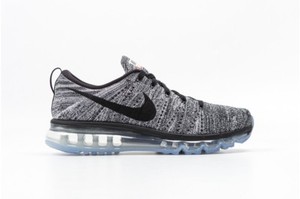 Uomo Nike Flyknit Max - 620469 105 - Oreo Scarpe Sportive Bianche e Nere |  eBay