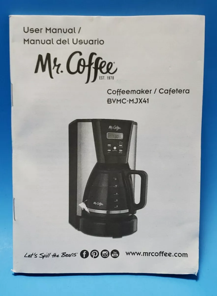 Mr sale coffee manual