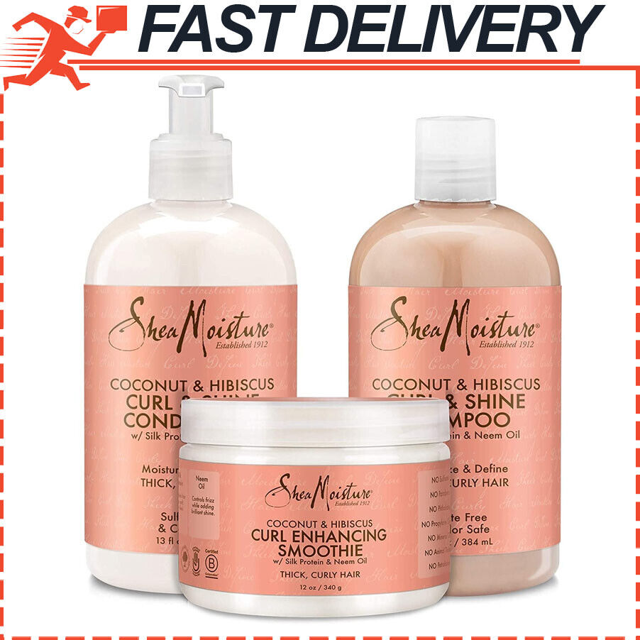 Shea Moisture Shampoo & Conditioner Set, Coconut & Hibiscus Shea Moisture Shampoo & Conditioner Set, Coconut & Hibiscus