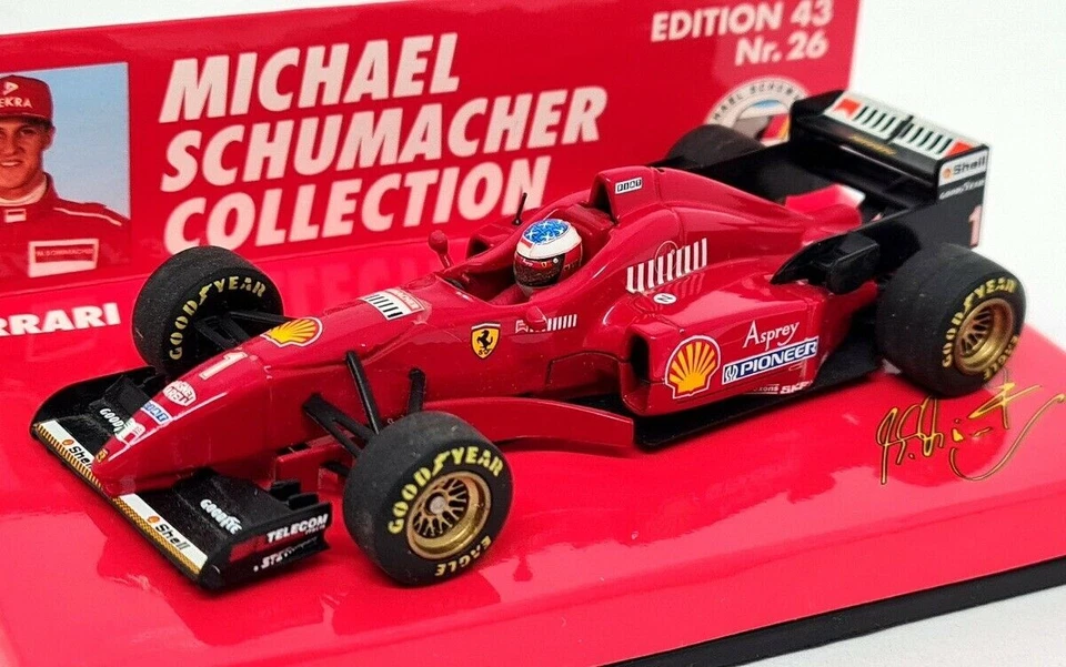 Minichamps 1/43 - Ferrari F310 M. Schumacher 1996 nr.26 F1 Model Car 510 964301 - Image 3 of 4