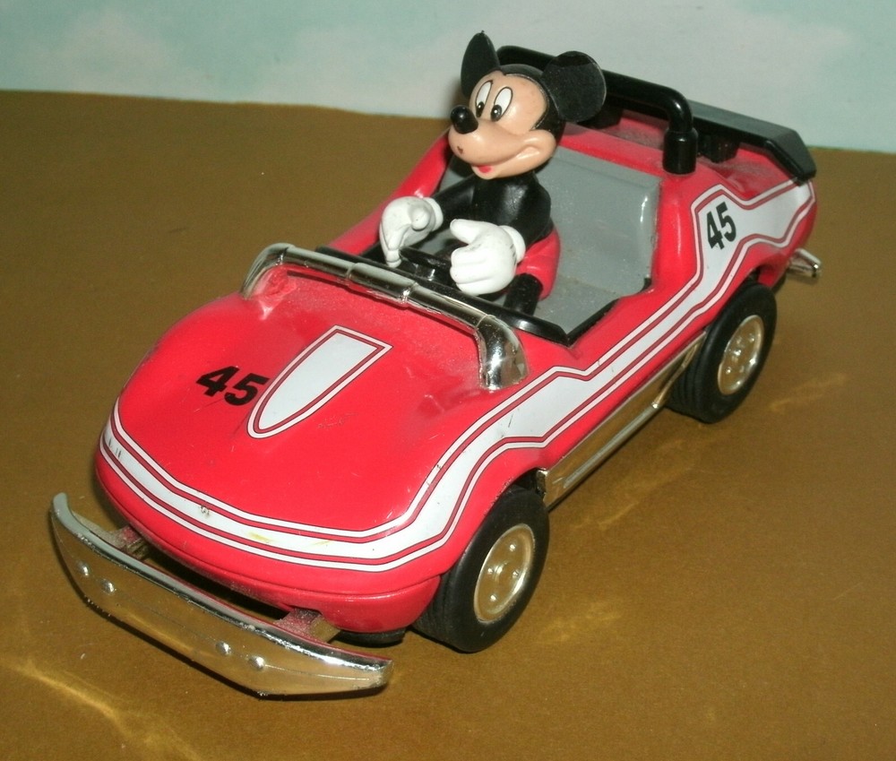 Mickey Mouse Race Car Toy (6.5