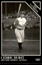 1991 Conlon Collection TSN Cedric Durst New York Yankees #108