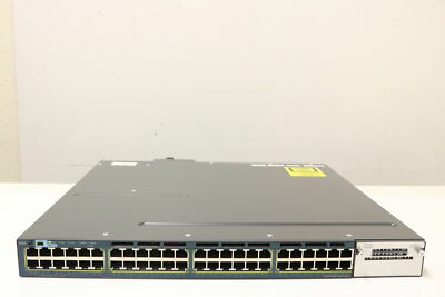 Cisco WS-C3560X-48PF-L   48-Port PoE+ Gigabit Switch1 YEA 1x C3KX-PWR-1100WAC
