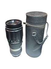 Soligor Tele-Auto Camera Lens 1:5.5 -F-300mm  With Case. 