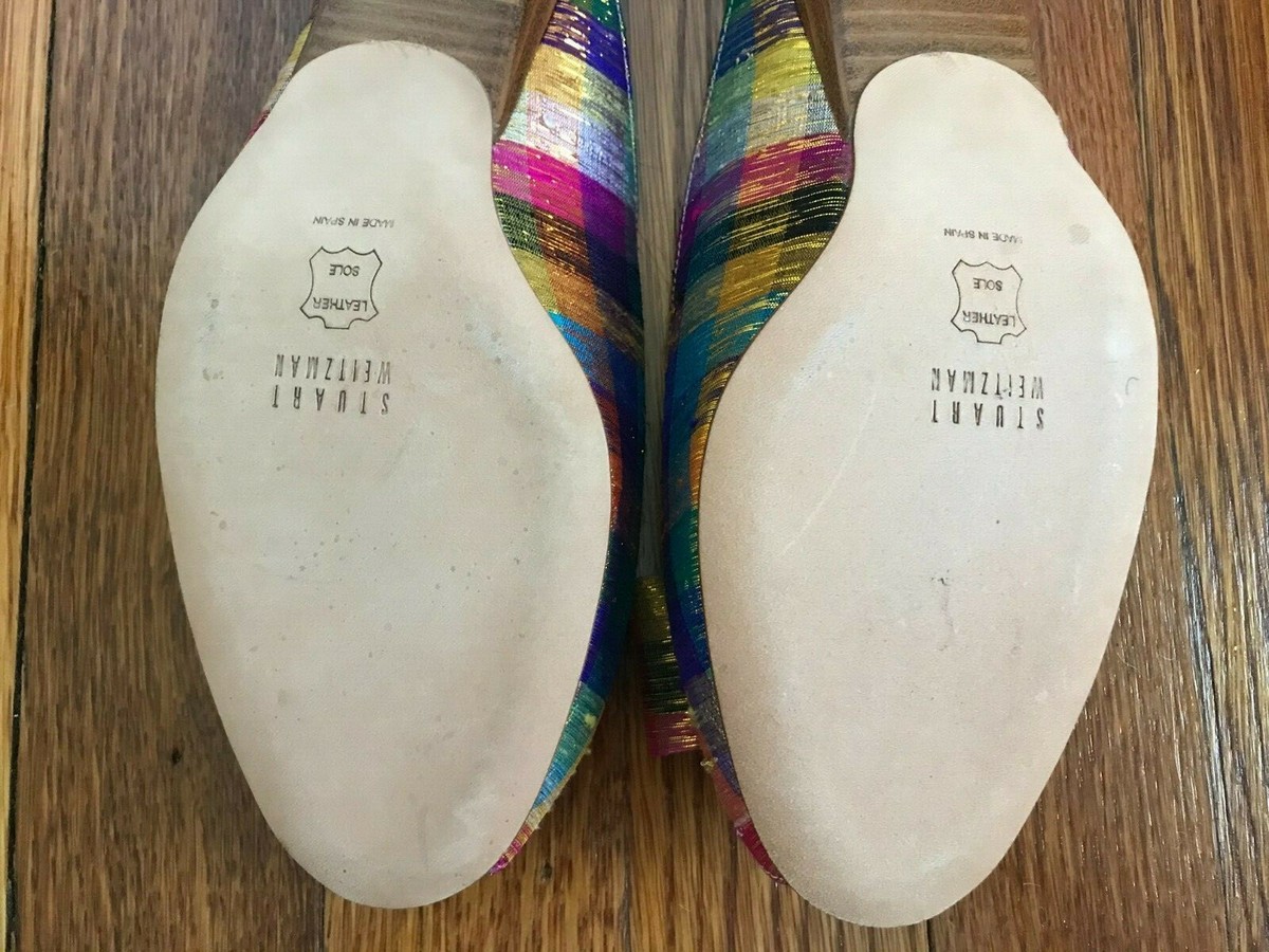 サンダル・ミュール STUART WEITZMAN Multicolor Fabric Sw Bow Mules s-l400.jpg
