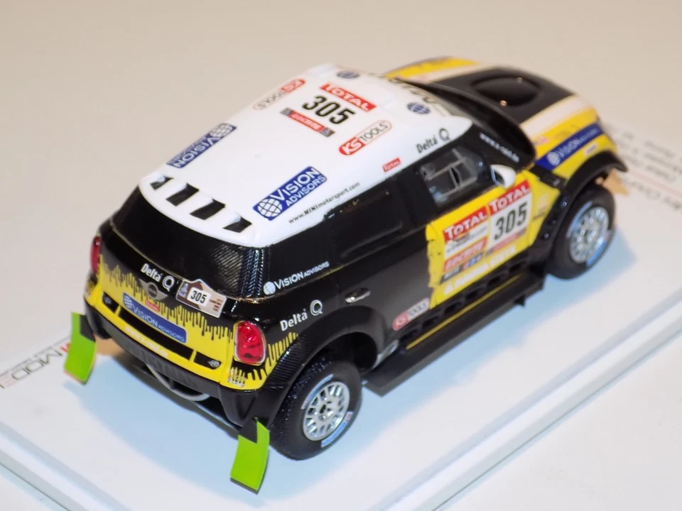1/43 True Scale Models TSM Mini Countryman #305 Dakar Rally 2nd Place TSM144343 - Image 2 of 3