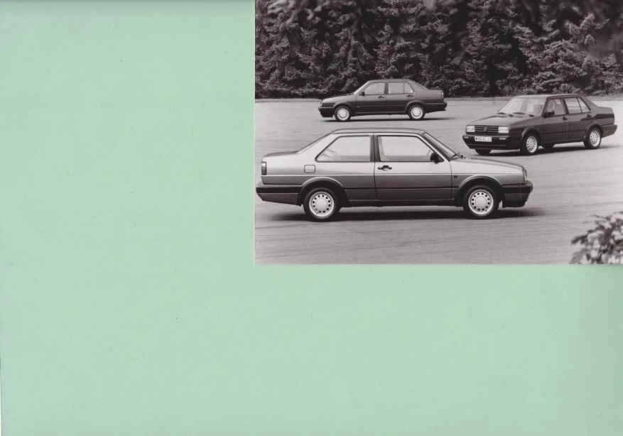 photo de presse / press photo original VW Jetta 1988 - Photo 1/1
