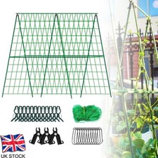 Garden Trellis for Cucumbers 48x48inch, Climbing Plants Support for Vegetables