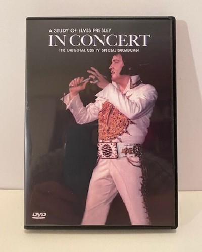 Elvis Presley, A Study Of Elvis In Concert, 1-DVD w/Bonus (2022) +CD (1992) New! - Picture 2 of 15