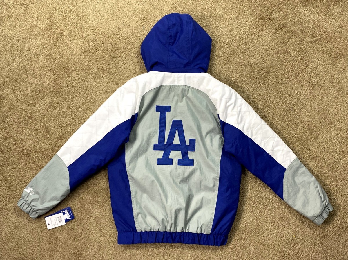 LOS ANGELES DODGERS MLB 2022 Starter Hooded Half Zip Jacket