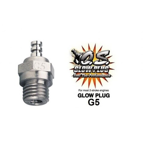 O.S. Glow G5 Gas/Plug GGT15 OS Engines - 第 1/2 張圖片