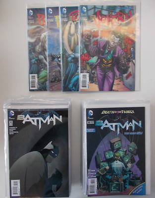 43x BATMAN - The New 52 # 14 - 52 + 23.1 - 23.4 / 3D Motion Cover. DC USA Comic.