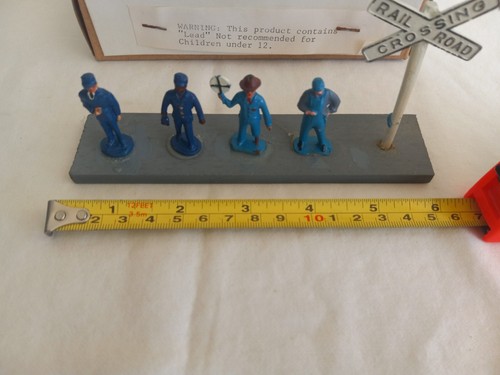 Vintage O Scale Metal Railroad Figures Diorama from 1980s (NEW OLD STOCK) - Picture 6 of 7