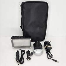 Vidpro Professional Photo  Video LED Light Kit W/ Chargers  Soft Carrying Case