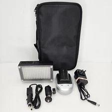 Vidpro Professional Photo & Video LED Light Kit W/ Chargers & Soft Carrying Case