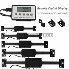 DRO Digital Readout Linear Scale Magnet Remote LCD Display CNC Milling Lathe