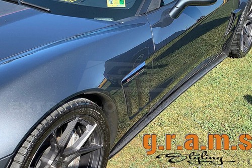 Chevrolet Corvette C6 Z06 ZR1 wheel arch liners v9 - Imagen 8 de 11
