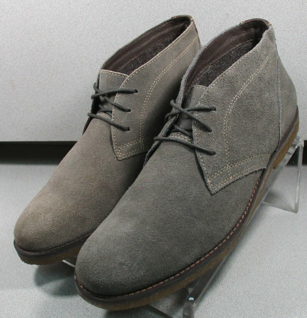 johnston and murphy grey suede