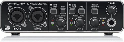 Binger 2 Eingang 2 Ausgang USB Audio Interface UMC202HD U-PHORIA