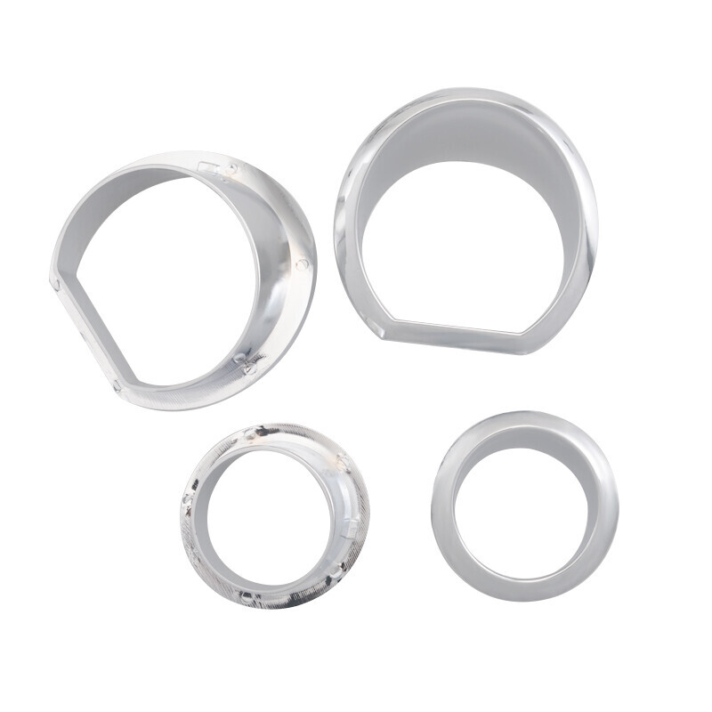 Motor Inner Fairing Speaker Trim Rings Gauge Radio Bezel For Harley Touring Road