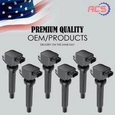 6X Ignition Coils Enhanced OEM for 2006-09 Suzuki Grand Vitara SX4 2.7L V6 UF562