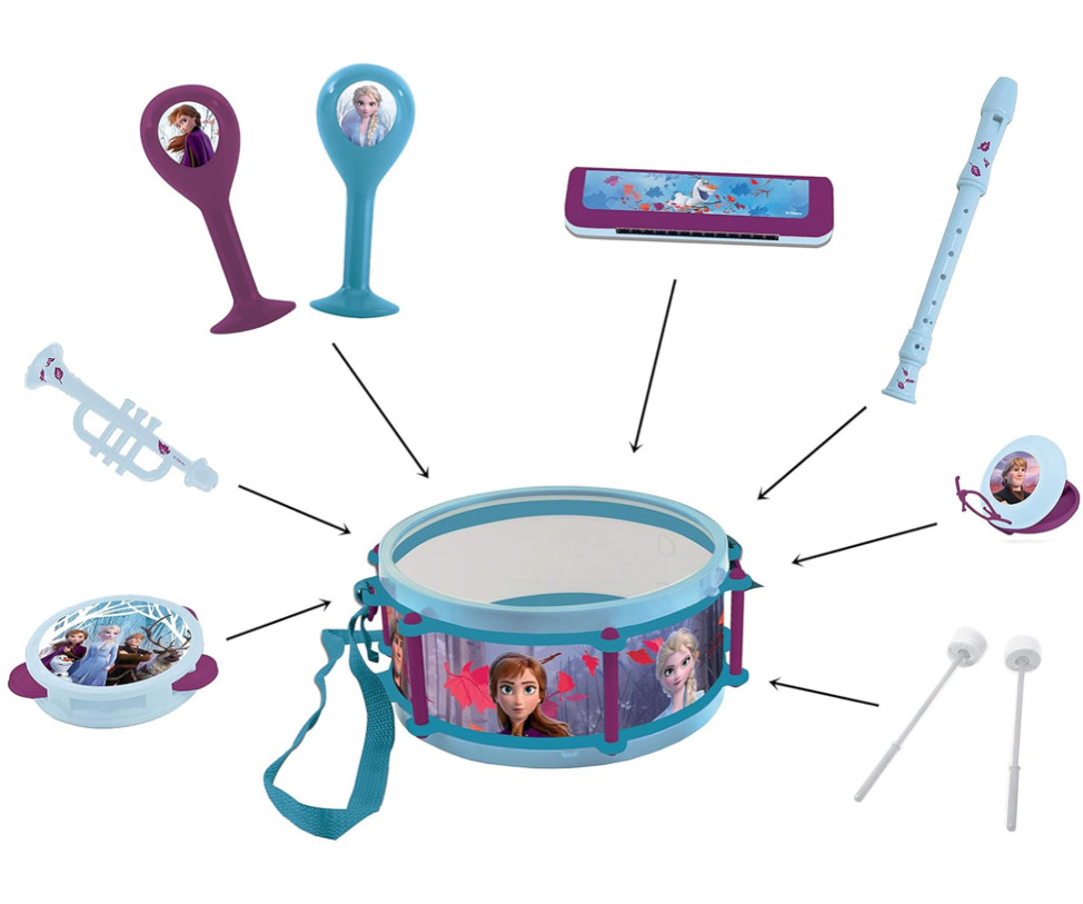 Instruments de musique Reine des Neiges Lexibrook pour l'éveil des enfants