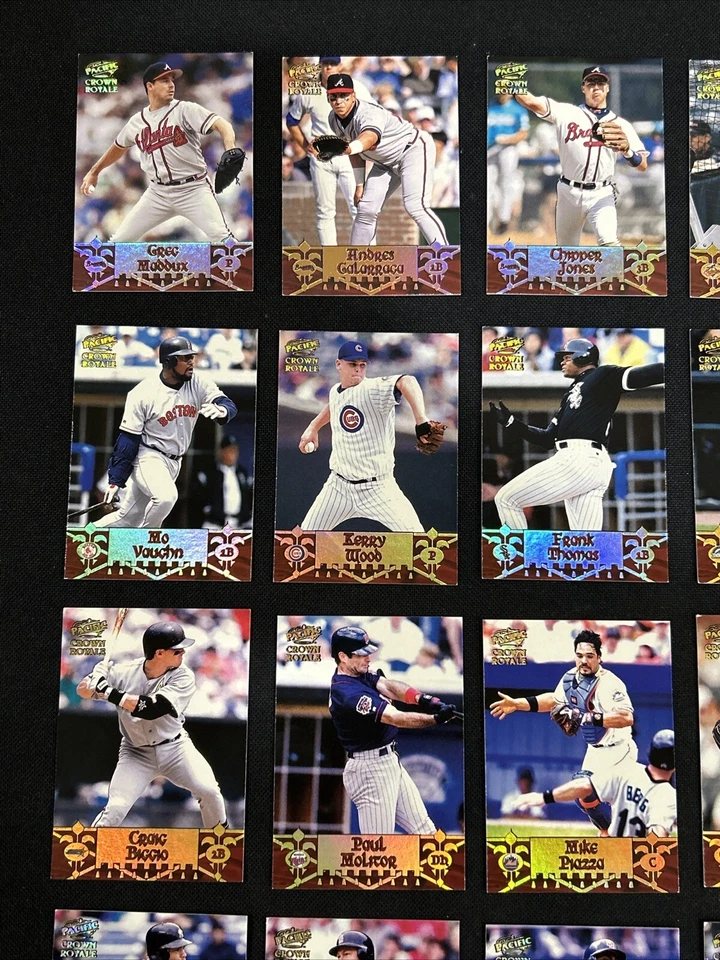 1998 Pacific Crown Royale Diamond Knights Set Complete Insert 1-25 NM-MT *L30 - Image 2 of 4